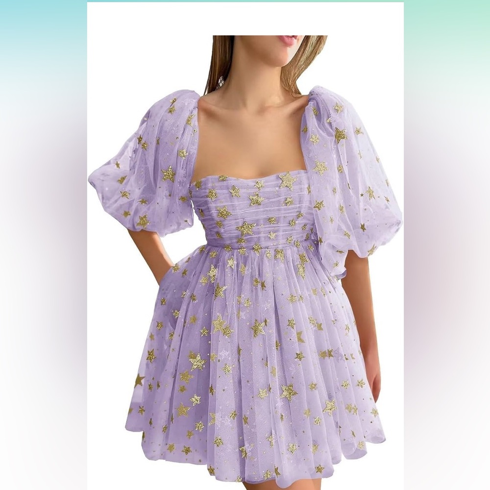 Purple dress